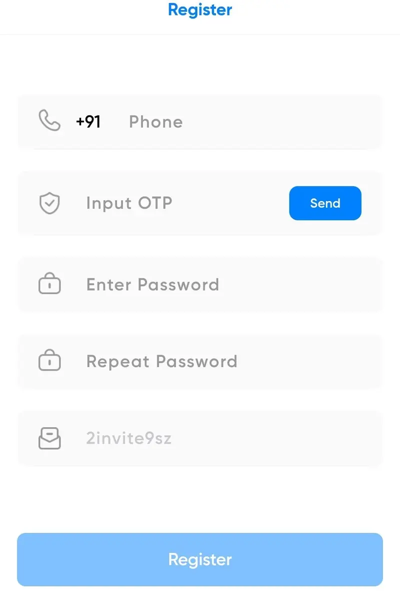 Register on Show Pay